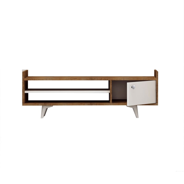 Hanah Home Soporte para TV Ticaba Roble y blanco Hanah Home Soporte para TV Ticaba Roble y blanco